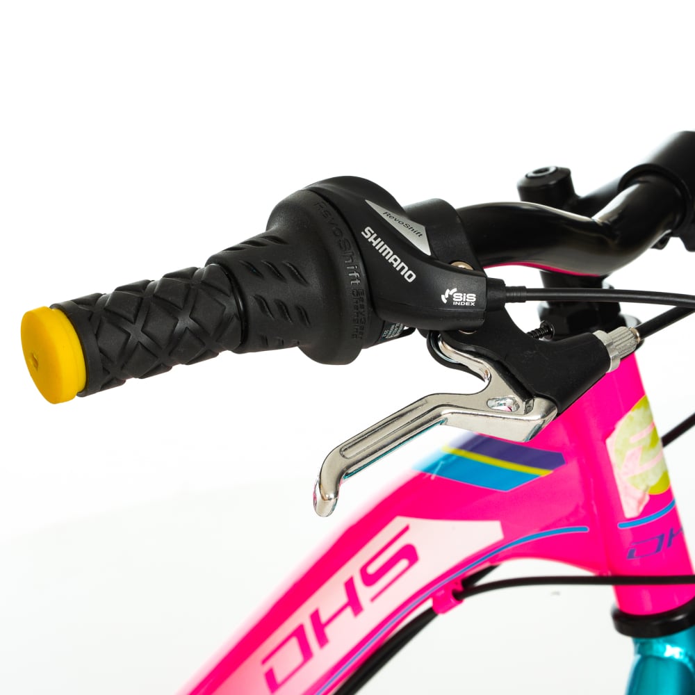 Bicicleta Copii DHS Modesty - 24 Inch, Roz [7]