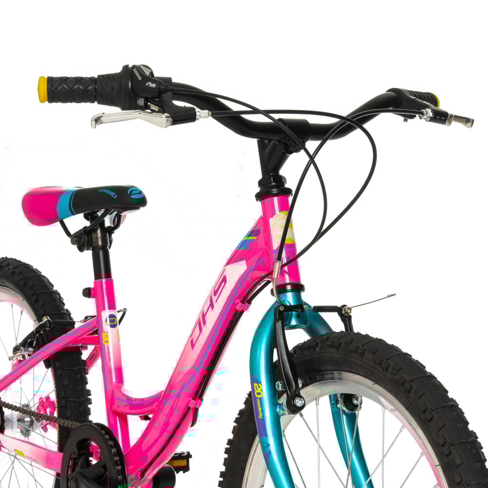 Bicicleta Copii DHS Modesty - 24 Inch, Roz [4]