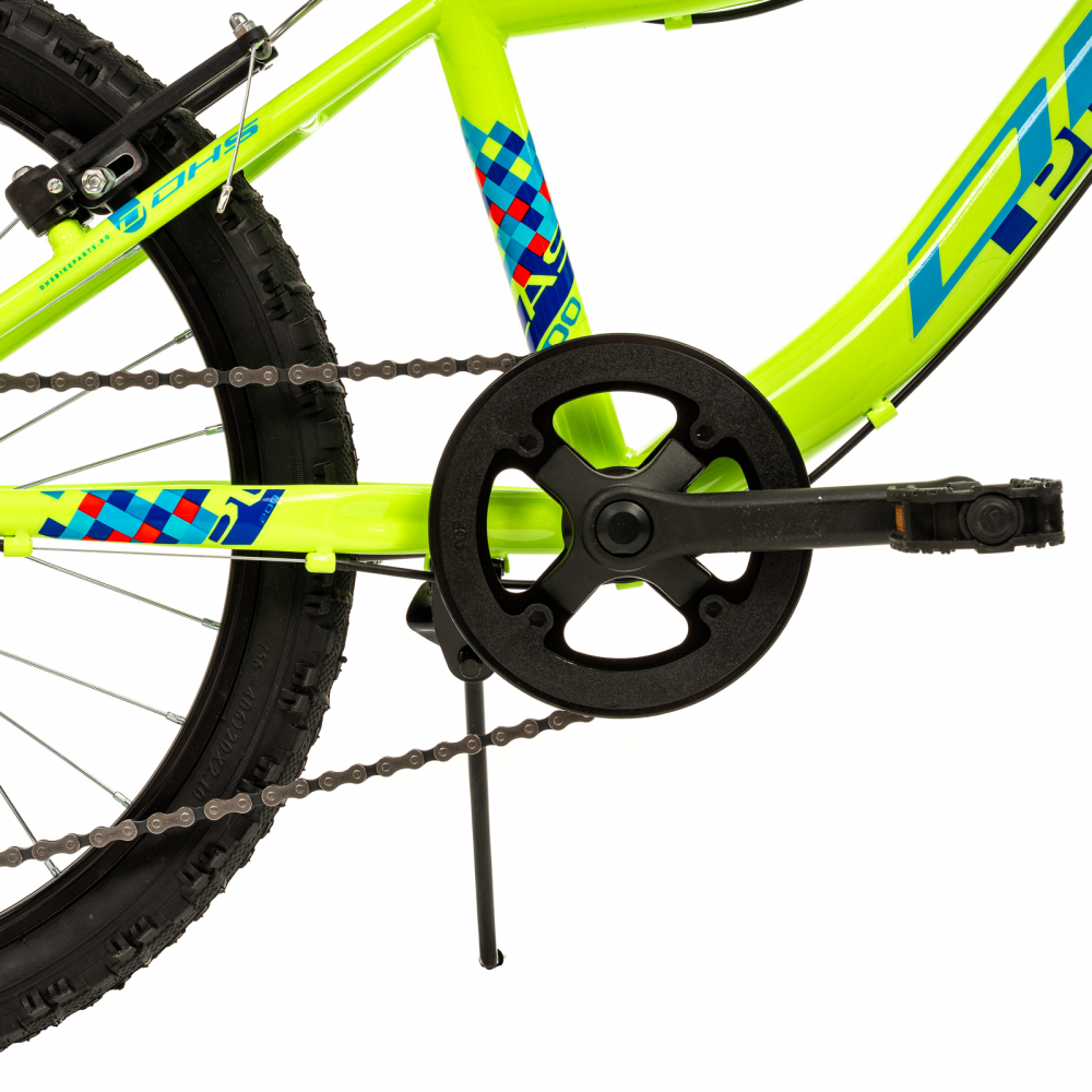 Bicicleta Copii DHS Plasma - 20 Inch, Galben [5]