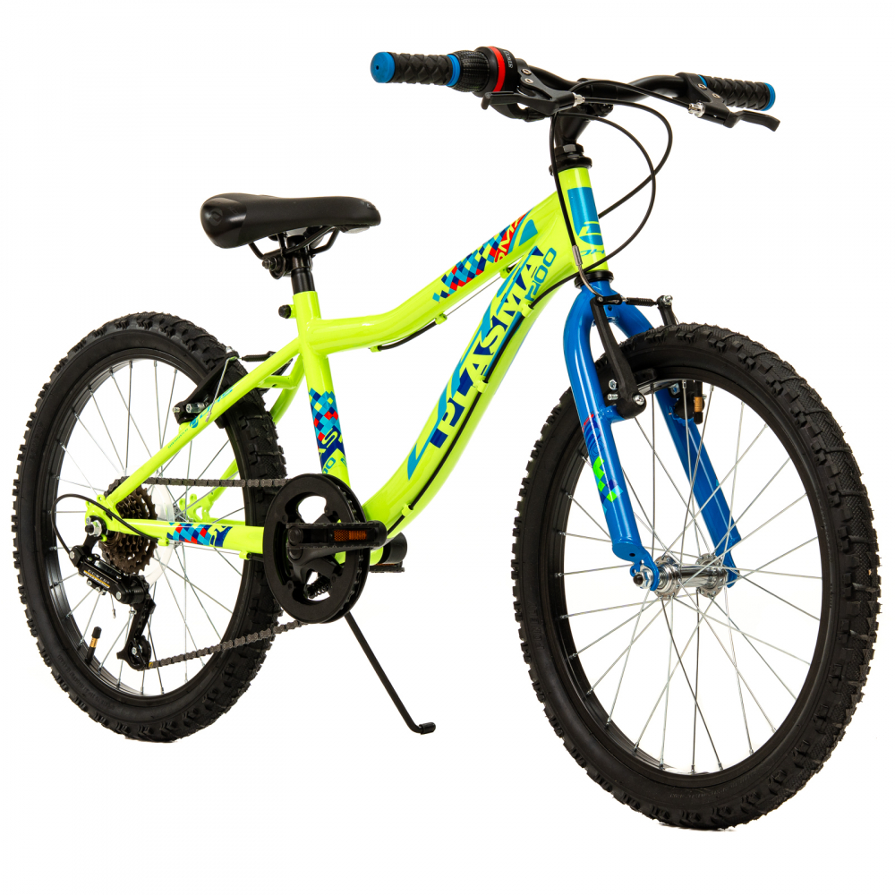Bicicleta Copii DHS Plasma - 20 Inch, Galben [2]