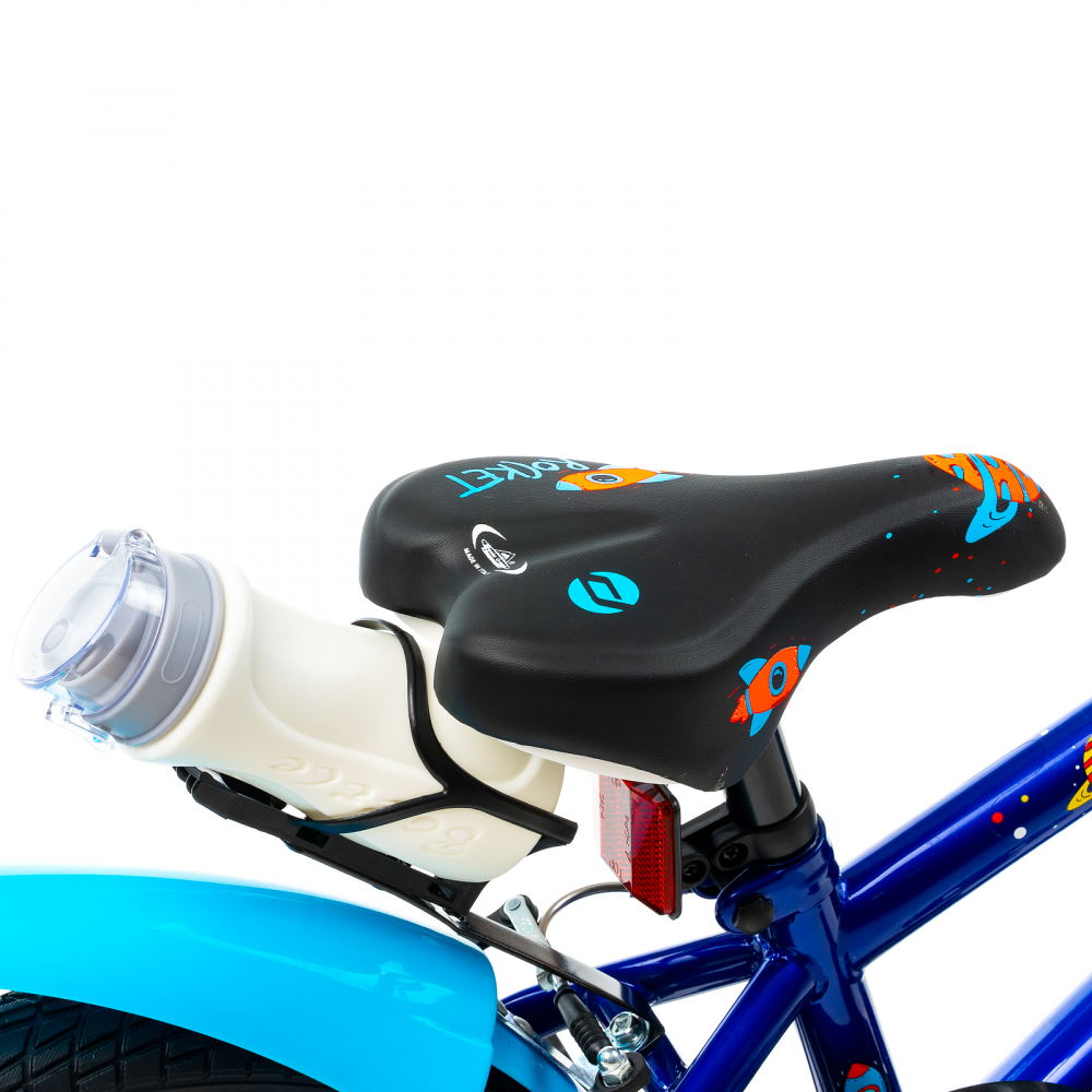 Bicicleta Copii DHS Rocket - 16 Inch, Albastru [4]