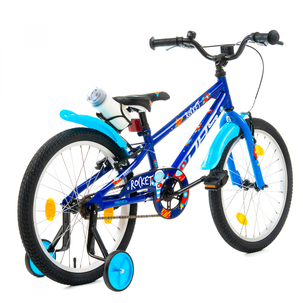 Bicicleta Copii DHS Rocket - 20 Inch, Albastru [2]