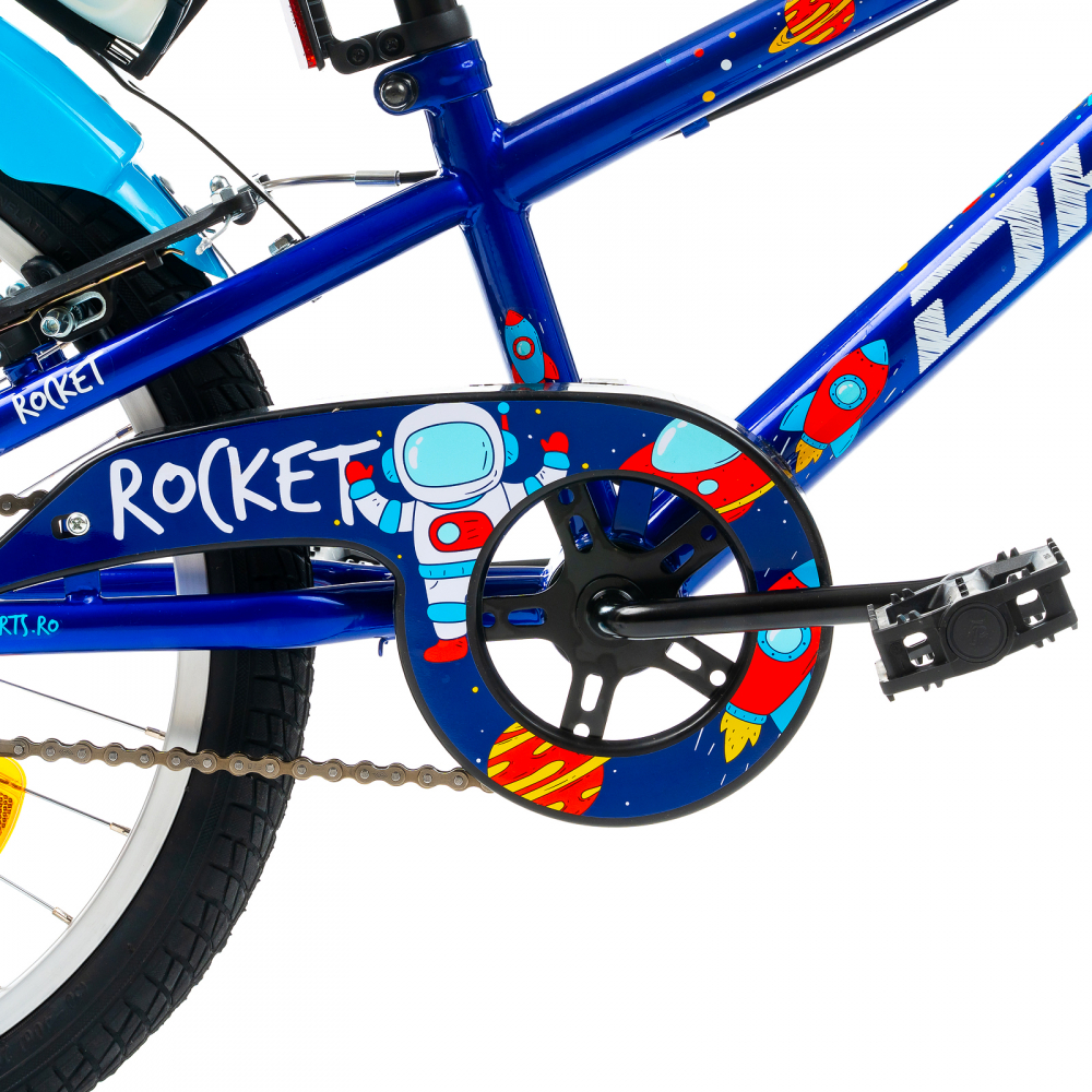 Bicicleta Copii DHS Rocket - 20 Inch, Albastru [5]