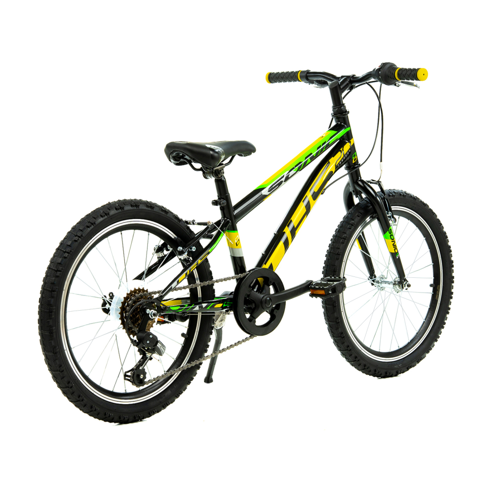 Bicicleta Copii DHS Sonic - 20 Inch, Negru [3]