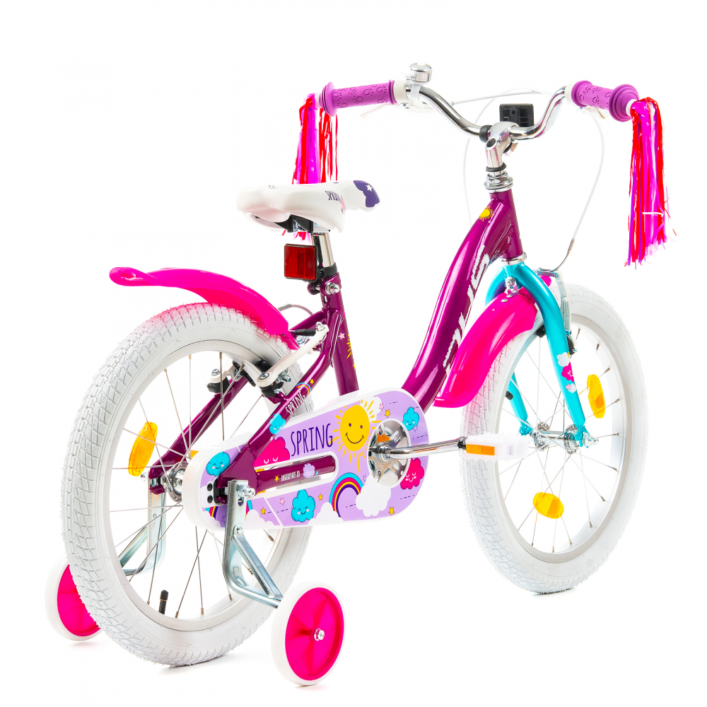 Bicicleta Copii DHS Spring - 18 Inch, Mov [3]