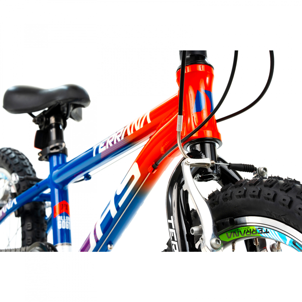 Bicicleta Copii Dhs Terrana 2023 - 20 Inch, Albastru/Rosu [4]