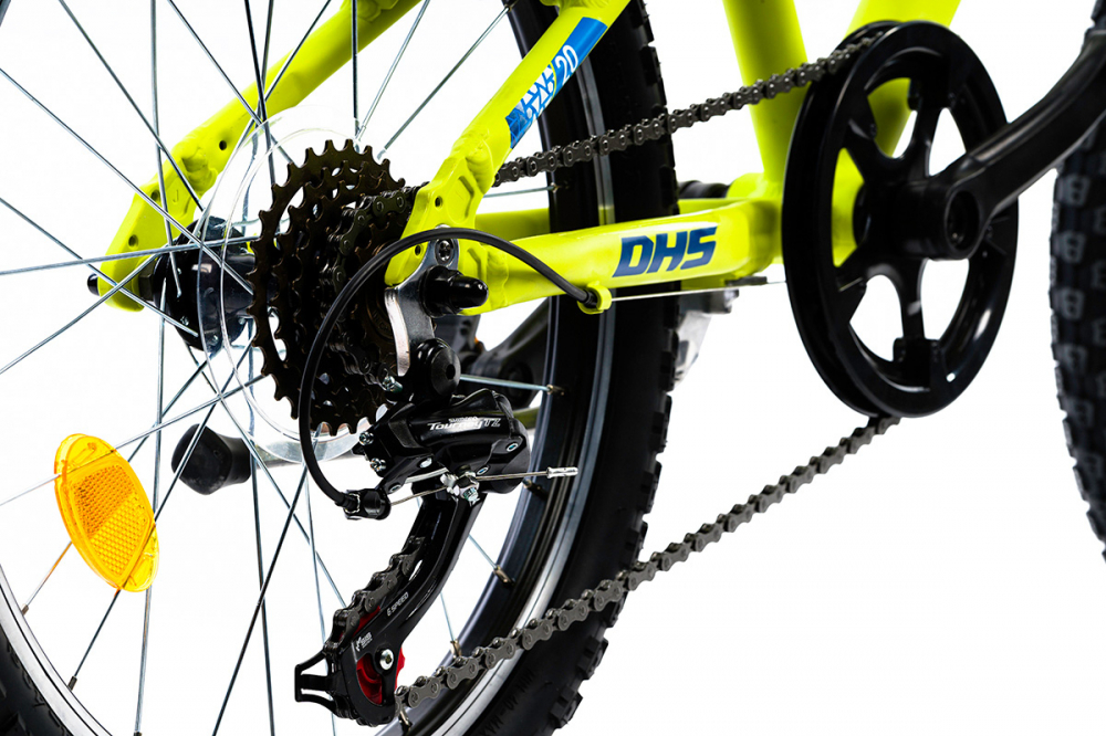Bicicleta Copii Dhs Terrana 2023 - 20 Inch, Verde [4]