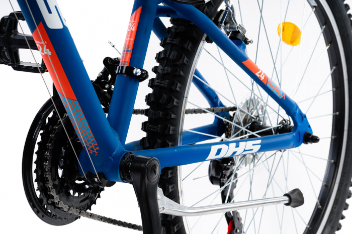 Bicicleta Copii Dhs Terrana 2423 - 24 Inch, Albastru [5]