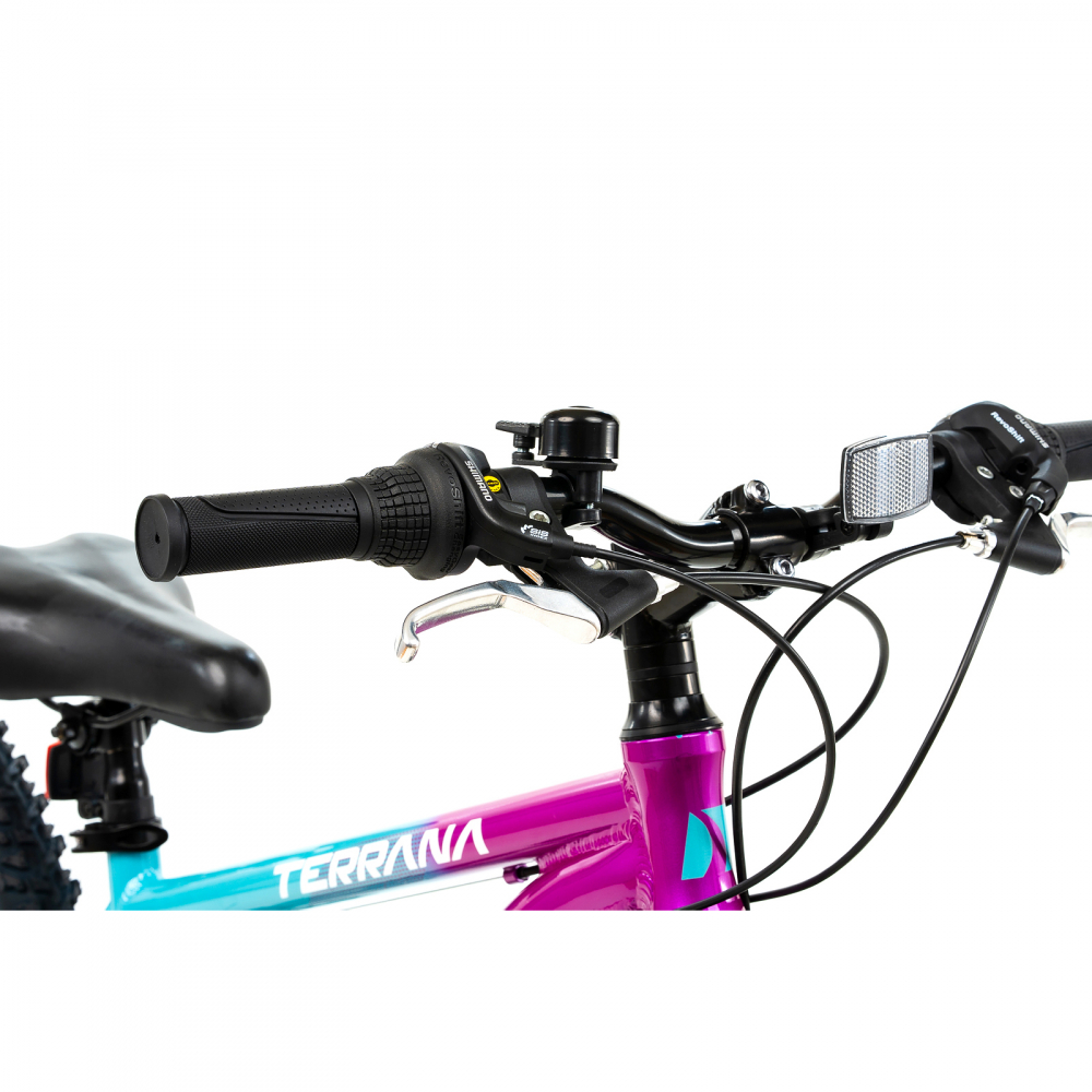 Bicicleta Copii Dhs Terrana 2423 - 24 Inch, Albastru/Violet [5]