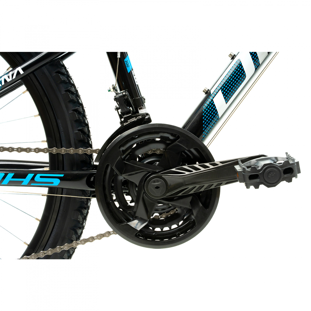 Bicicleta Copii Dhs Terrana 2423 - 24 Inch, Negru/Albastru [5]