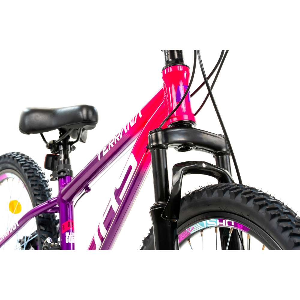 Bicicleta Copii Dhs Terrana 2423 - 24 Inch, Violet/Roz [4]