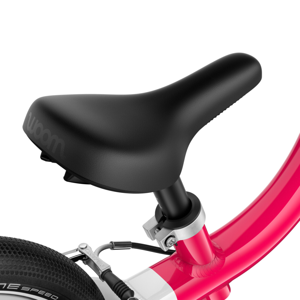 BICICLETA COPII FARA PEDALE WOOM GO 1 12'' HOT PINK [5]