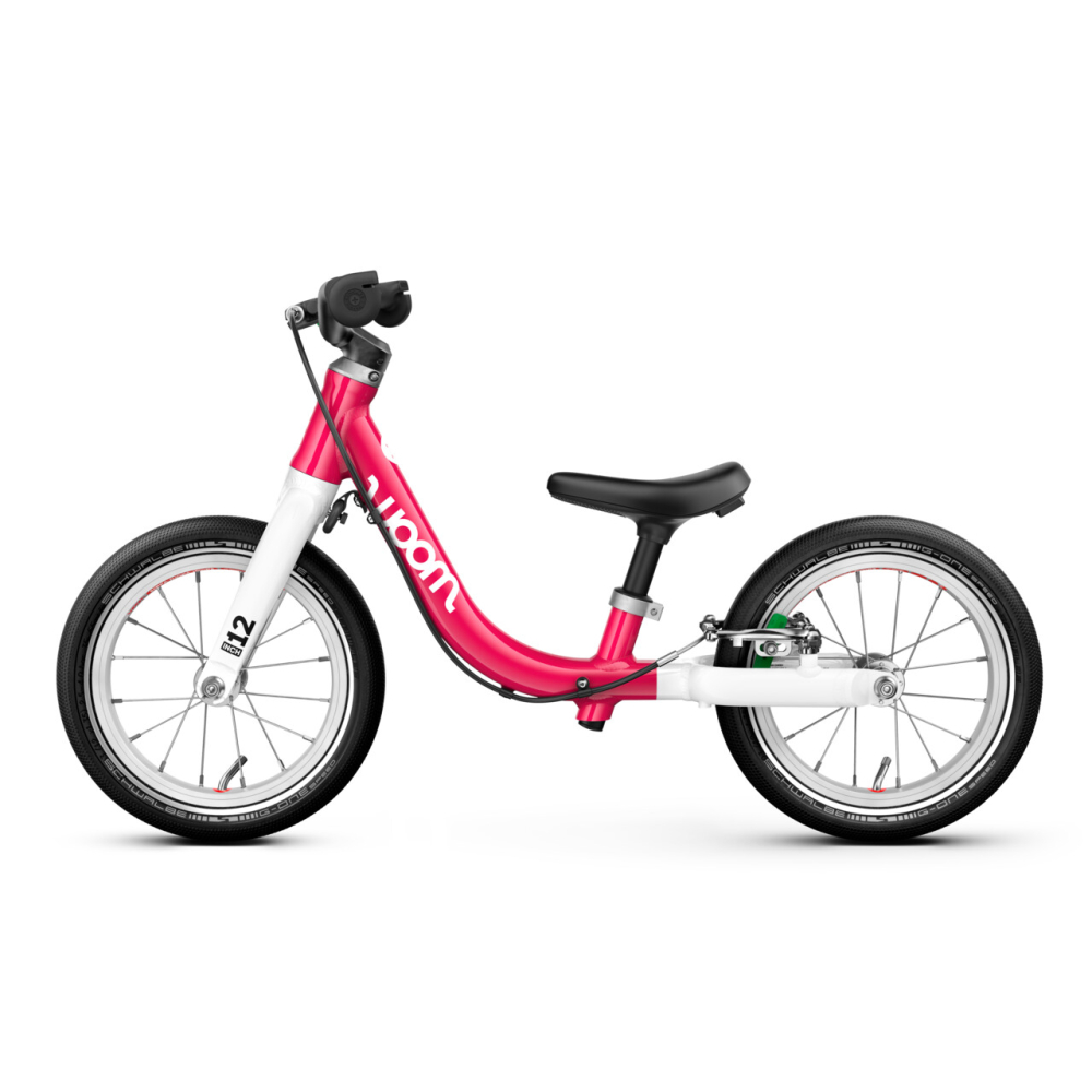 BICICLETA COPII FARA PEDALE WOOM GO 1 12'' HOT PINK [4]