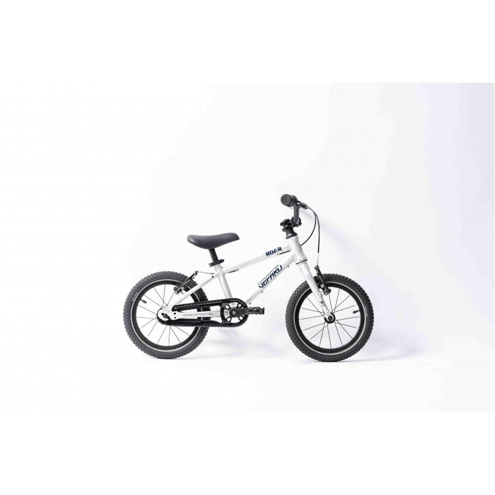 BICICLETA COPII GEPARD ROAR 14 RAW ALUMINIUM 14inch [1]