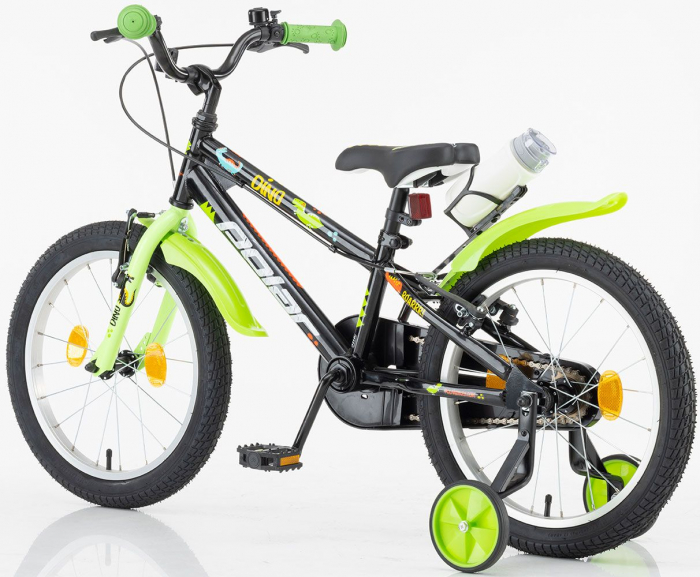 Bicicleta Copii Polar Dino - 18 Inch, Negru [3]