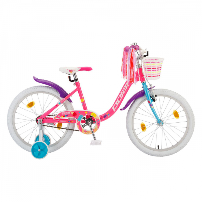 Bicicleta Copii Polar Icecream - 20 Inch  Roz-Mov [1]