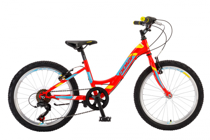 Bicicleta Copii Polar Modesty - 20 Inch  Rosu [2]