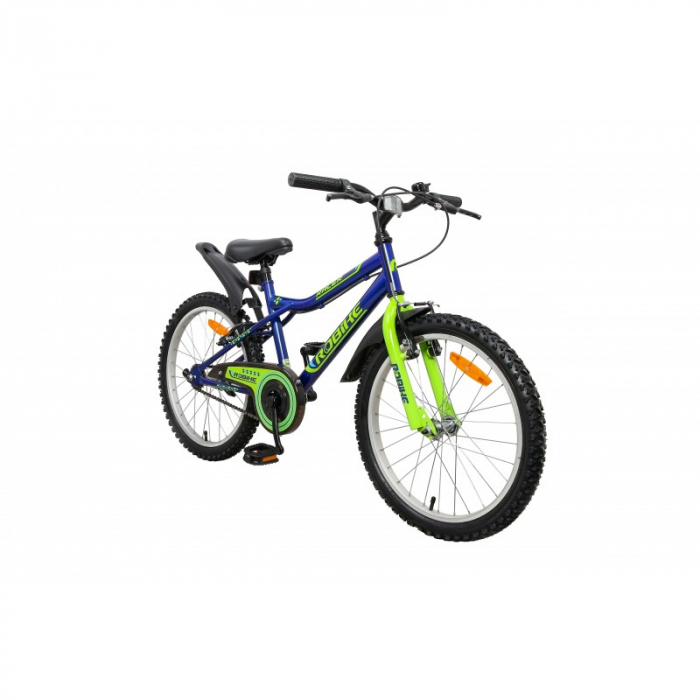 Bicicleta copii Robike Racer 20 albastru/verde [2]