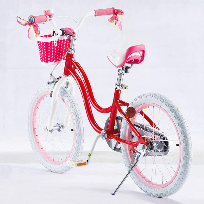 Bicicleta copii RoyalBaby Star Girl, Roti 16 inch, Culoare Pink [4]