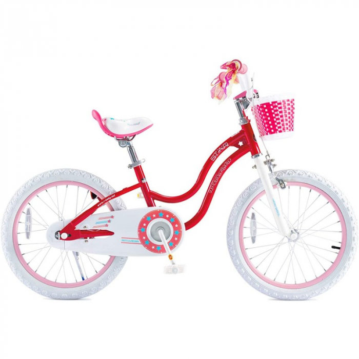 Bicicleta copii RoyalBaby Star Girl, roti 18 inch, culoare Pink [1]