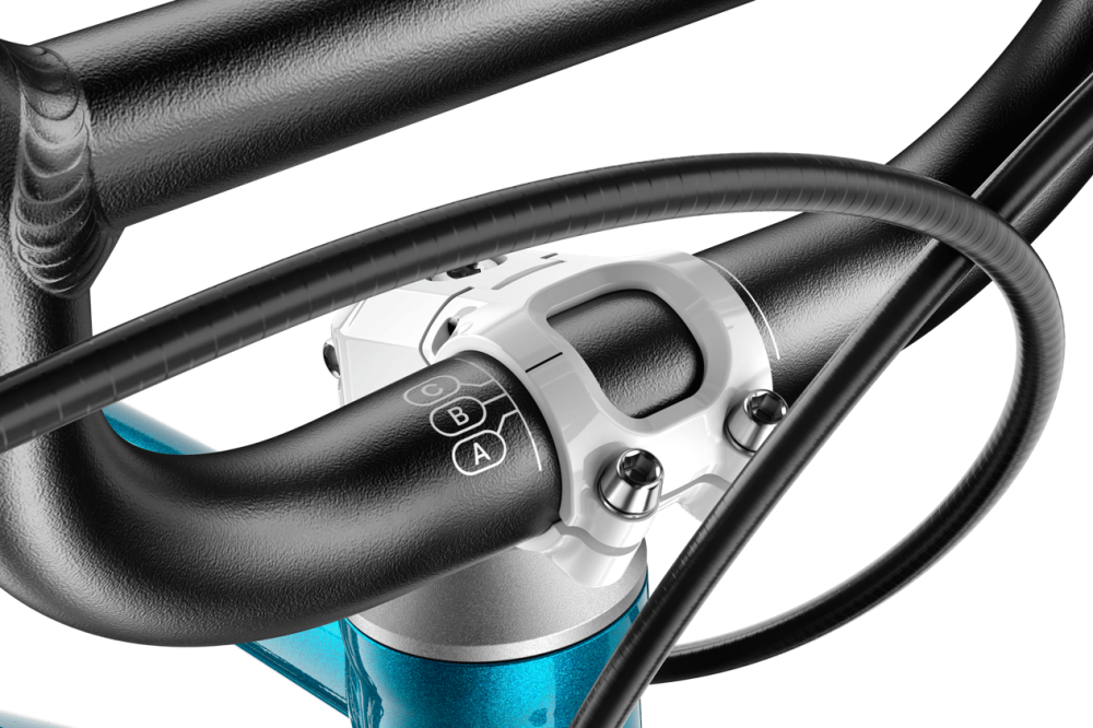 BICICLETA COPII WOOM GO 2 14'' METALLIC BLUE [5]