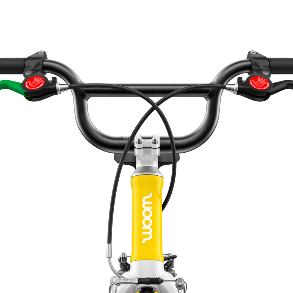 BICICLETA COPII WOOM GO 3 16'' VIBRANT YELLOW [3]