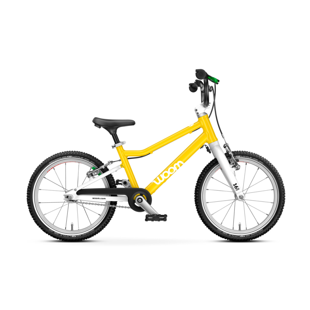 BICICLETA COPII WOOM GO 3 16'' VIBRANT YELLOW [1]