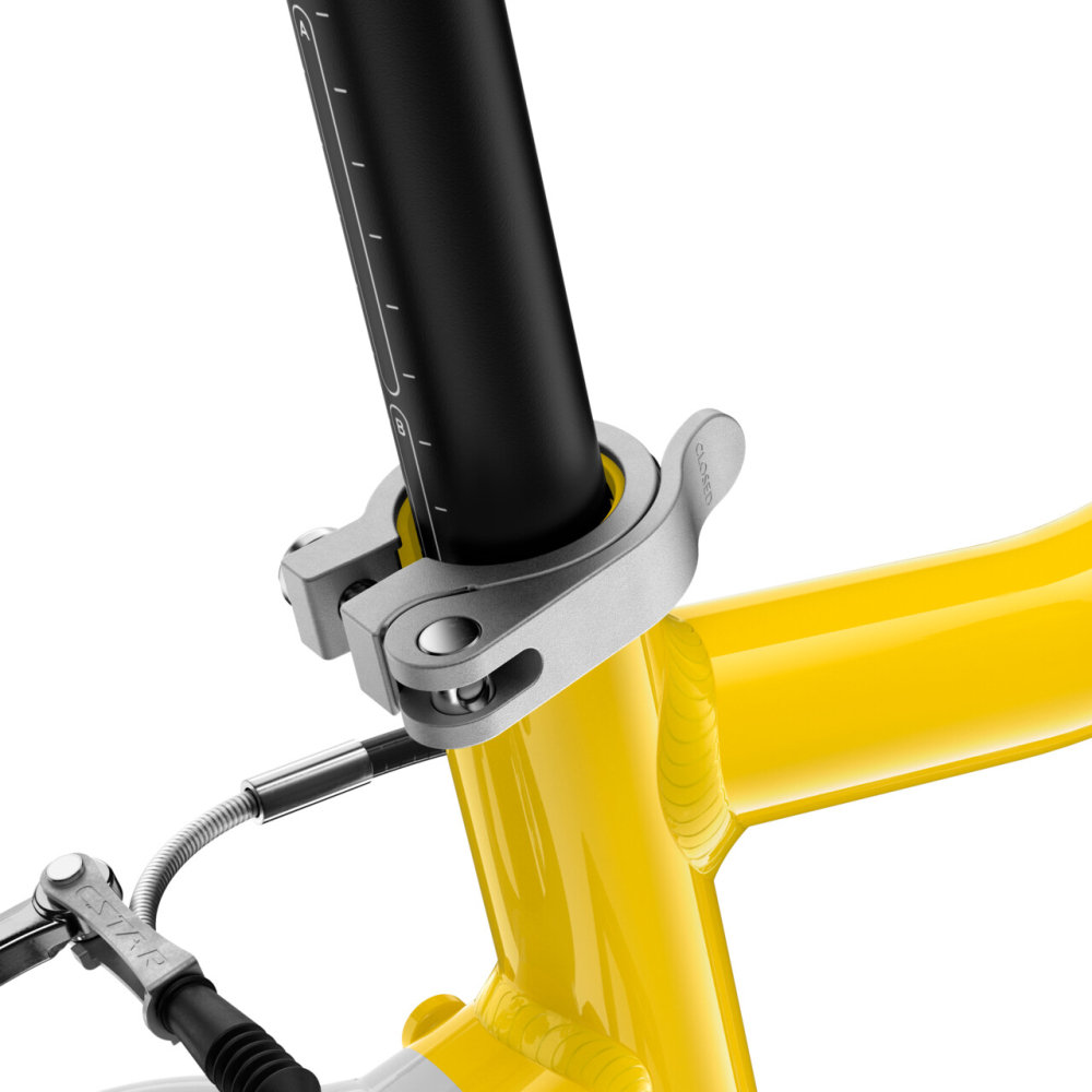 BICICLETA COPII WOOM GO 3 16'' VIBRANT YELLOW [9]