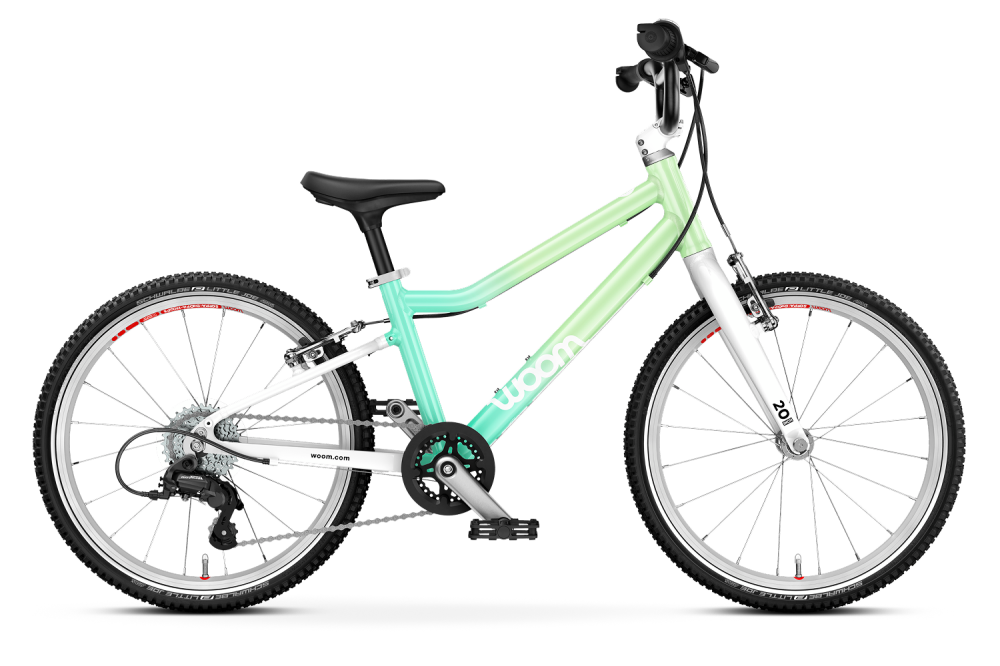 BICICLETA COPII WOOM GO 4 20'' SPEARMINT CRUSH [1]