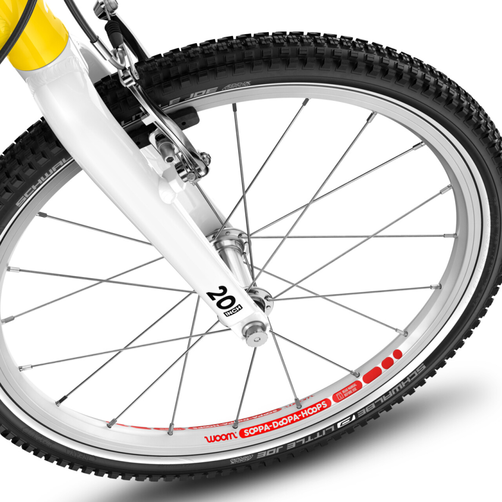 BICICLETA COPII WOOM GO 4 20'' VIBRANT YELLOW [6]