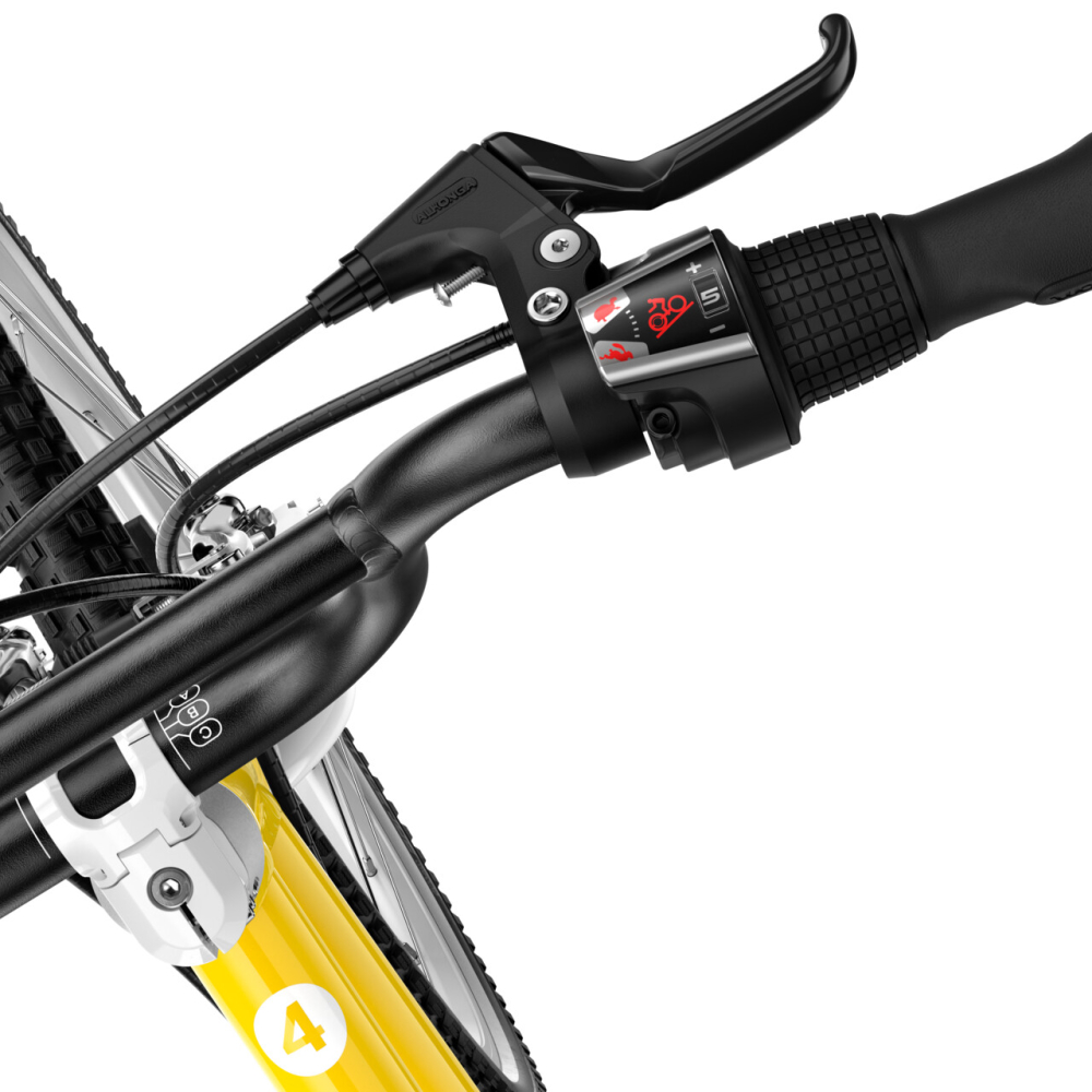 BICICLETA COPII WOOM GO 4 20'' VIBRANT YELLOW [5]