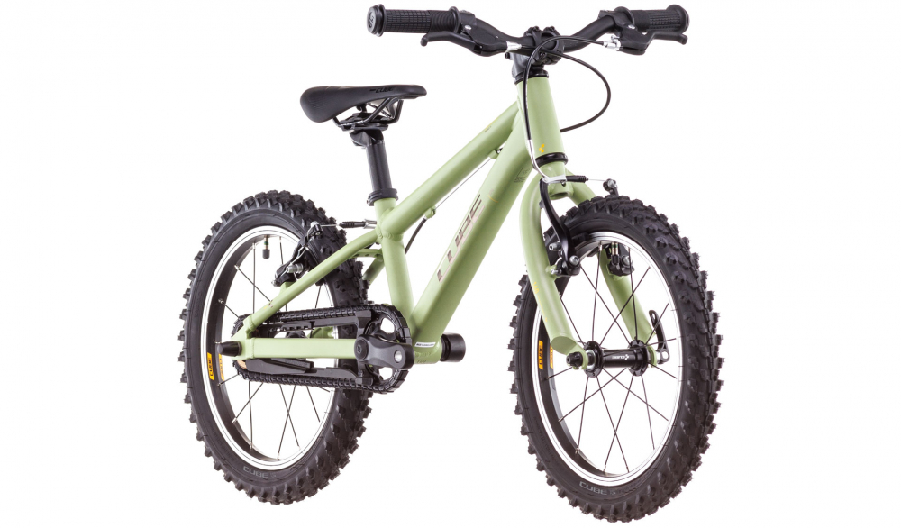BICICLETA CUBE ACID 160 LIGHTOLIVE ORANGE 2025 roti 16" [2]