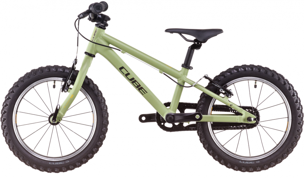 BICICLETA CUBE ACID 160 LIGHTOLIVE ORANGE 2025 roti 16" [5]