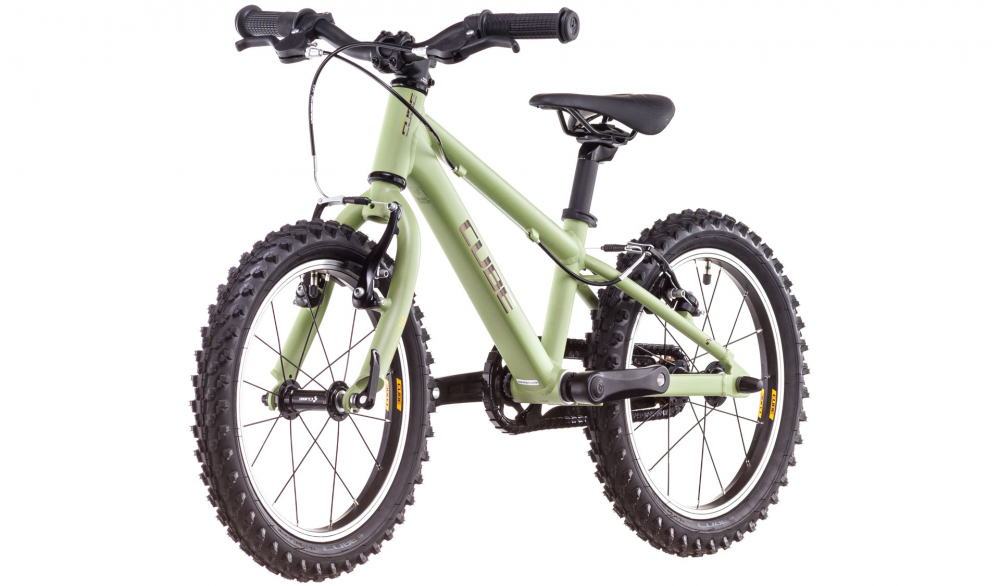BICICLETA CUBE ACID 160 LIGHTOLIVE ORANGE 2025 roti 16" [4]