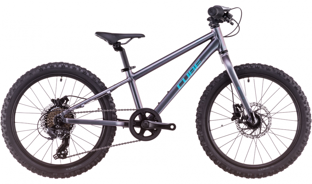 BICICLETA CUBE ACID 200 DISC GALACTIC CYAN 2025 roti 20" [1]