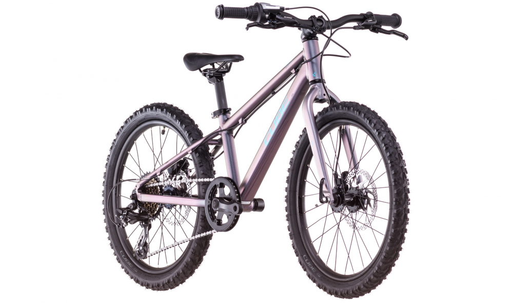 BICICLETA CUBE ACID 200 DISC GALACTIC CYAN 2025 roti 20" [2]
