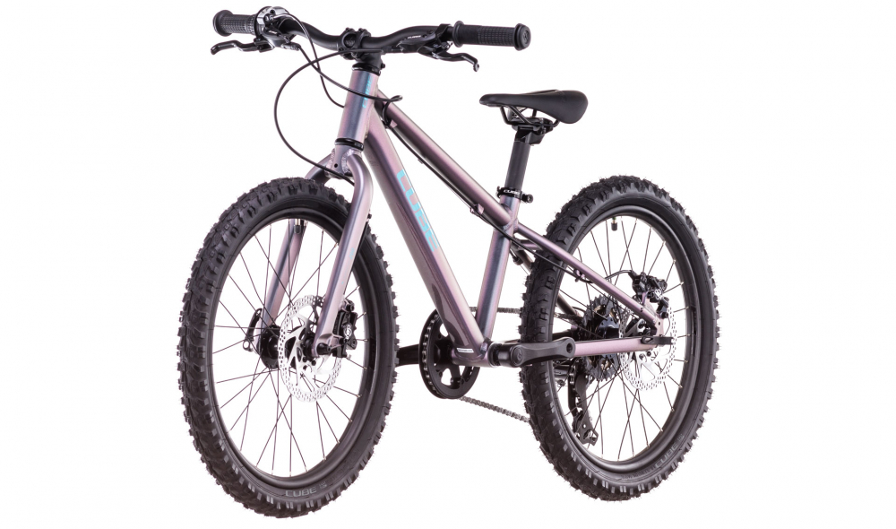BICICLETA CUBE ACID 200 DISC GALACTIC CYAN 2025 roti 20" [4]