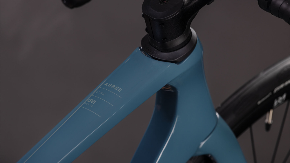 BICICLETA CUBE AGREE C:62 ONE STORM GREY 2026 62 cm [2]