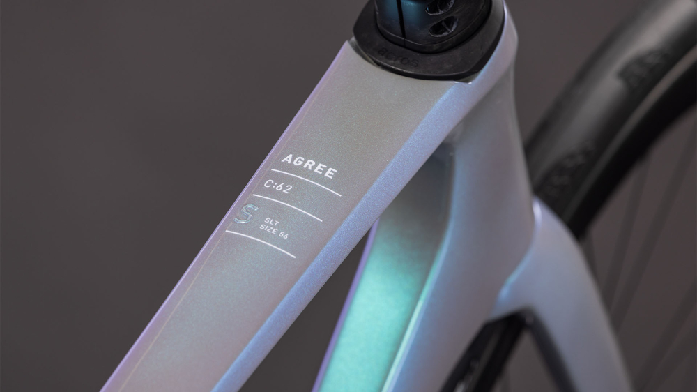 BICICLETA CUBE AGREE C:62 SLT GREENFUSION WHITE 2026 60 cm [2]