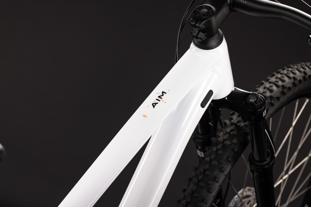 BICICLETA CUBE AIM ONE METALLICWHITE BLACK 2027 cadru M (17") - roti 29 [2]