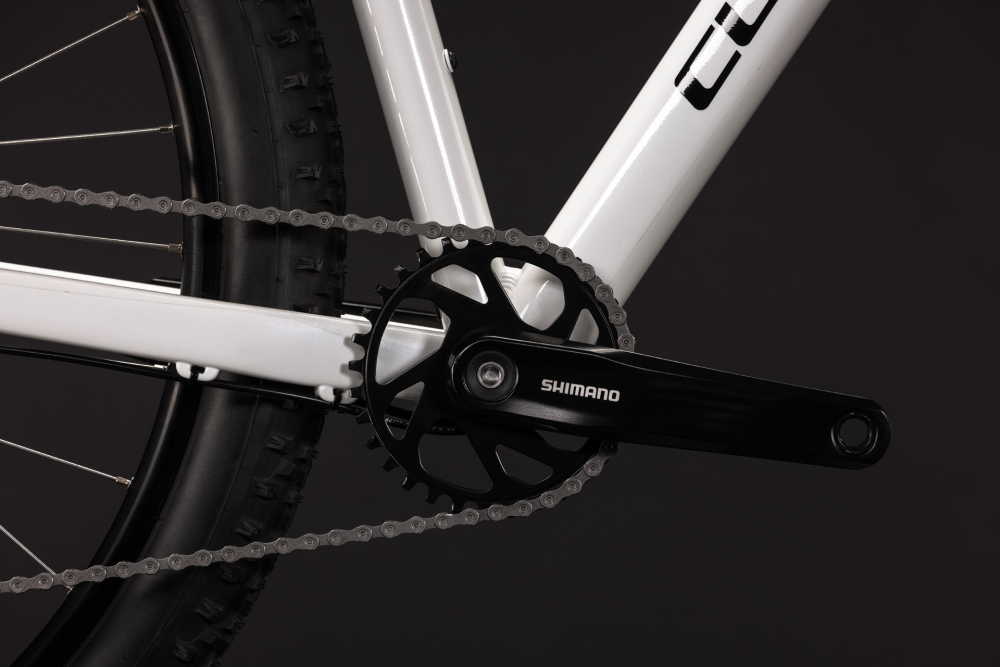 BICICLETA CUBE AIM ONE METALLICWHITE BLACK 2027 cadru XS (14") - roti 27.5 [4]