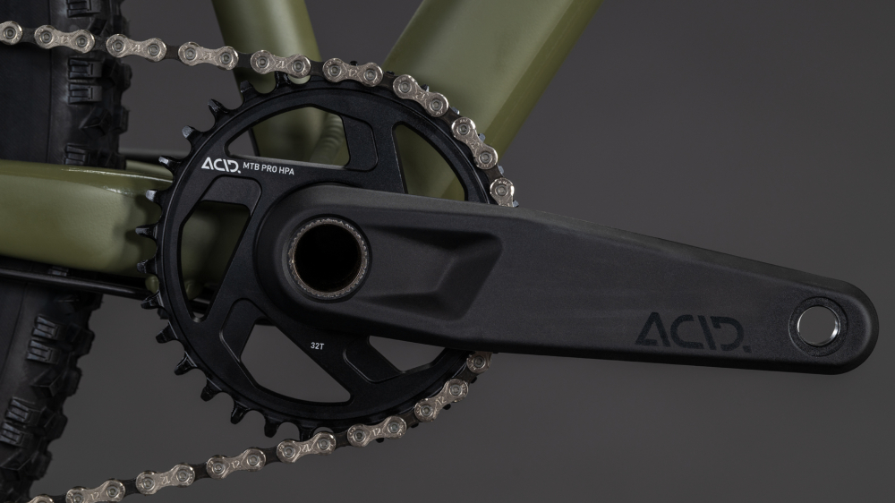 BICICLETA CUBE AIM SLX DUSTYOLIVE GOLD 2026 cadru S (15") - roti 27.5 [5]