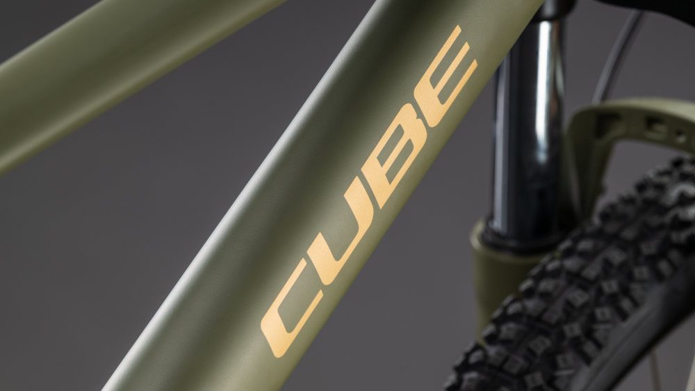 BICICLETA CUBE AIM SLX DUSTYOLIVE GOLD 2026 cadru S (15") - roti 27.5 [3]