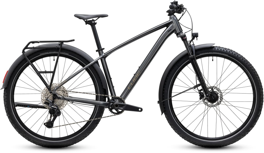 BICICLETA CUBE AIM SLX FE SLATEBLACK CHROME 2027 cadru L (19") - roti 29 [2]