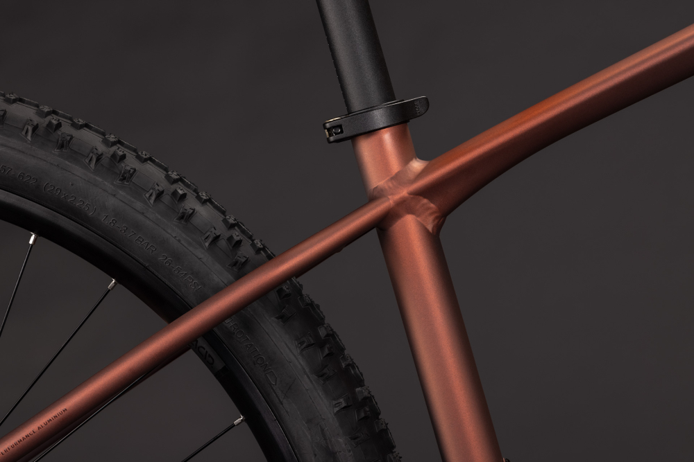 BICICLETA CUBE AIM SLX RUSTYROSE PEACH 2027 cadru XS (14") - roti 27.5 [4]