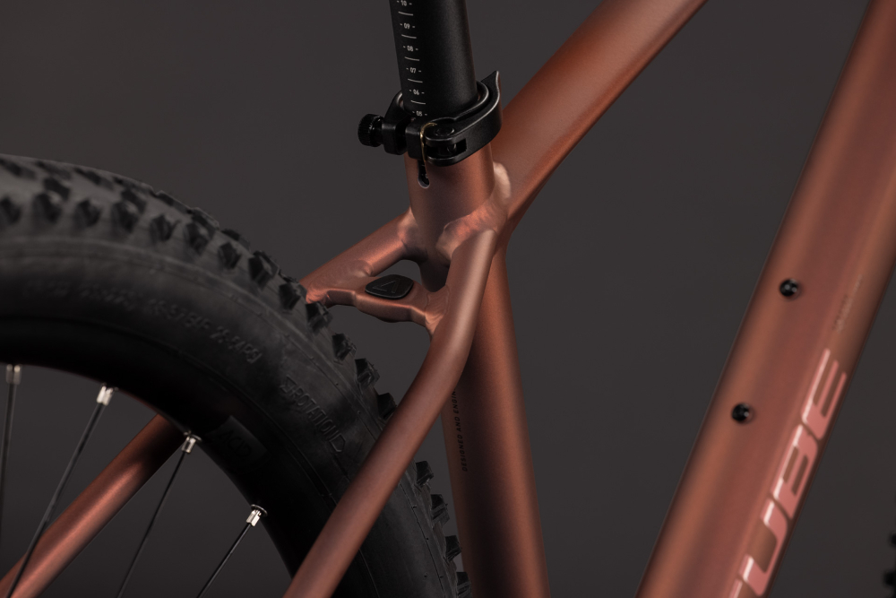 BICICLETA CUBE AIM SLX RUSTYROSE PEACH 2027 cadru XS (14") - roti 27.5 [3]