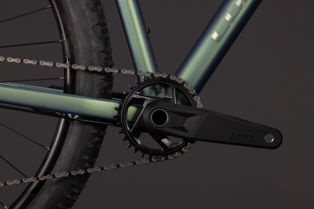 BICICLETA CUBE AIM SLX SHIFTVERDE CHROME 2027 cadru S (15") - roti 27.5 [4]