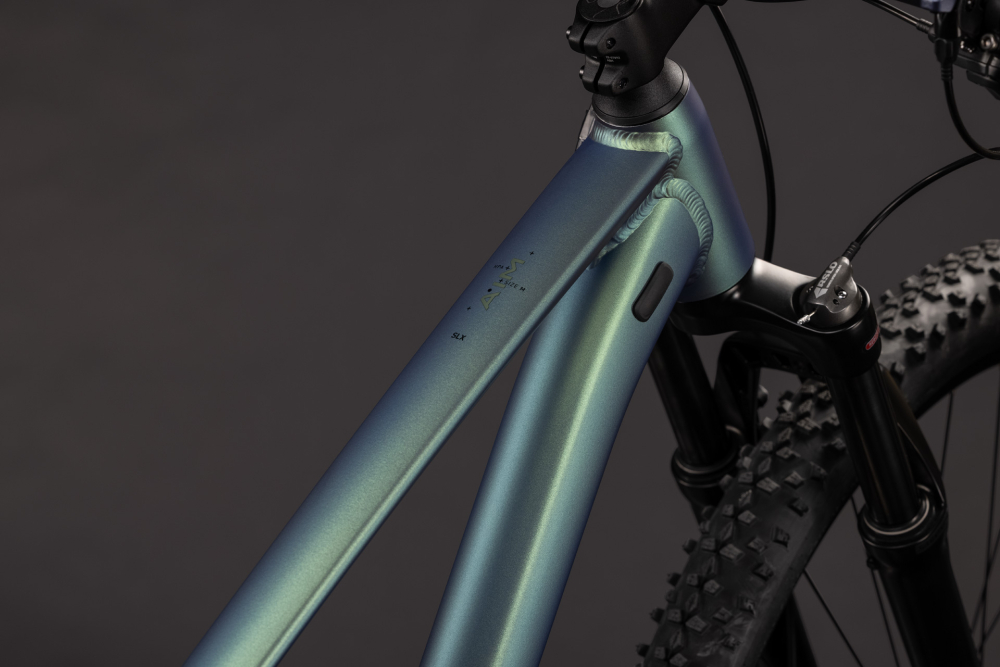 BICICLETA CUBE AIM SLX SHIFTVERDE CHROME 2027 cadru XS (14") - roti 27.5 [2]