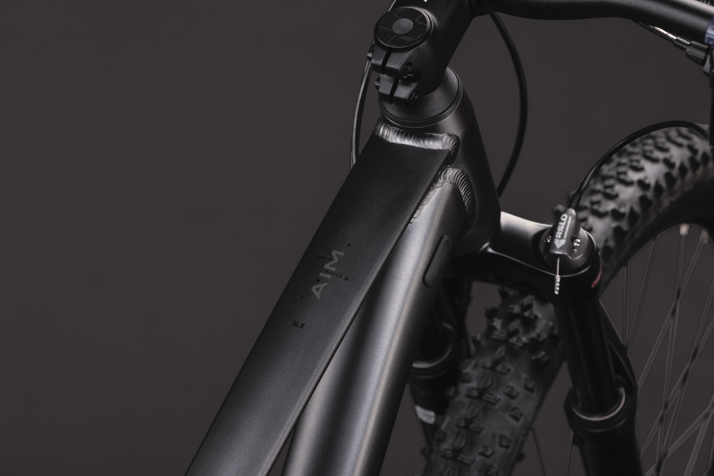 BICICLETA CUBE AIM SLX SLATEBLACK CHROME 2027 cadru M (17") - roti 29 [2]