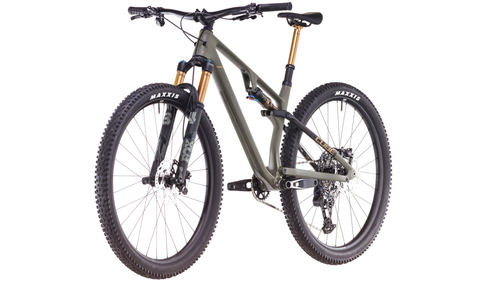 BICICLETA CUBE AMS ONE11 C:68X TM 29 DUSTYOLIVE GOLD 2025 M [4]